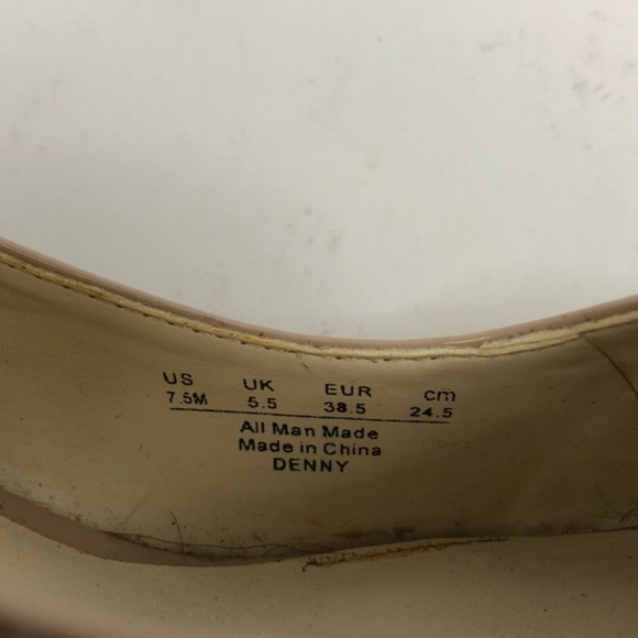 Nickels Tan / Nude Heels Size 7.5 - Picture 2 of 6